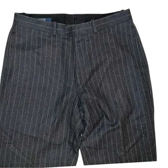 Vintage Polo Ralph Lauren Wool‎ Striped Dress Pants 34X30